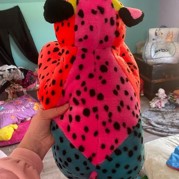 Colorful Leopard Plush Toy - Picture 3 of 7